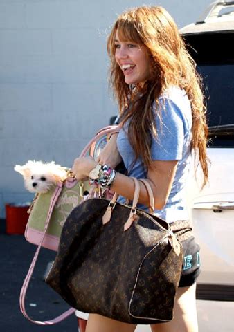 miley cyrus louis vuitton wallet|miley cyrus real name.